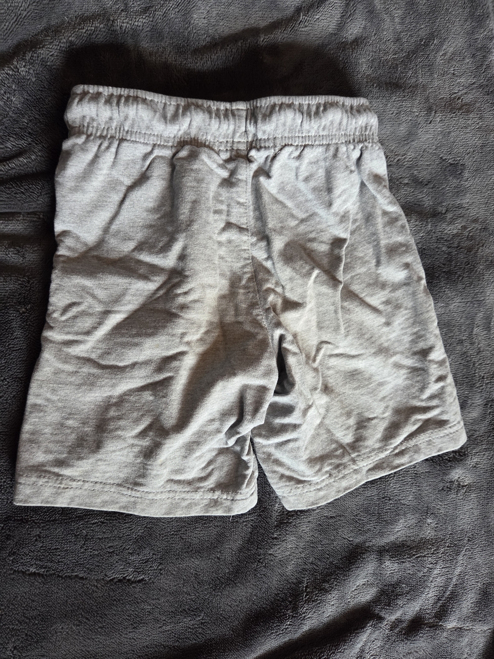 ☀️ 3/$15 Kid's Gray Casual Cotton Blend Shorts - Picture 5 of 6